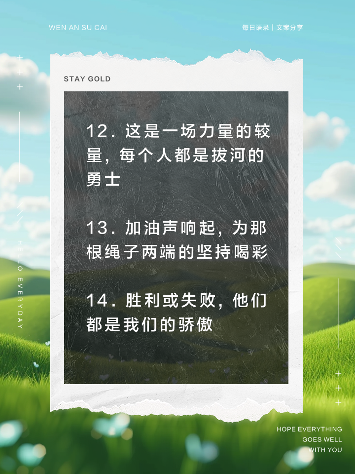 紧张比赛胜负悬吊，硝烟四起胜者为王的简单介绍